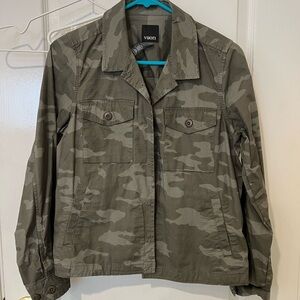 Vuori Olive Camo Utility Jacket